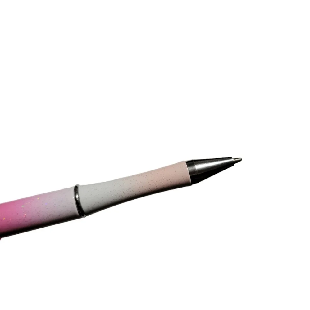 La Popis El Chavo Del 8 Beaded Ballpoint Twist Pen Topper Pink